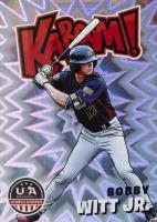 2025 Panini Stars & Stripes USA Kaboom! #10 Bobby Witt Jr. Baseball Card