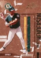 2004 Donruss Leather & Lumber #109 Rickey Henderson Baseball Card