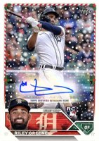 2023 Topps Holiday Autographs #HACRG Riley Greene Baseball Card