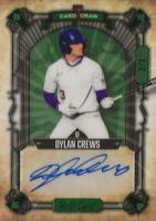 2023 Wild Card 5 Card Draw Autographs #5CDC14 Dylan Crews Contemporary-Green Foil-Green Baseball Card