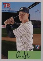 2017 Topps Throwback Thursday  #78 Aaron Judge Baseball Card