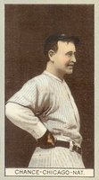 1912 Brown Backgrounds Red Cross #29 Frank Chance Baseball Card