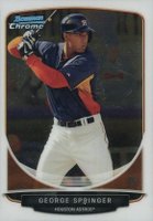 2013 Bowman Chrome Draft Picks & Prospects Top Prospects #TP-20 George Springer Baseball Card