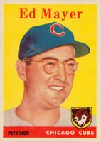 1958 Topps #461 Ed Mayer Baseball Card