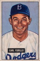 1951 Bowman #81 Carl Furillo Baseball Card