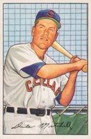 1952 Bowman #239 Dale Mitchell Baseball Card