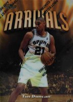 1997 Finest #325 Tim Duncan w/Coating Basketball Card