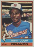 1976 Topps #651 John Odom Baseball Card