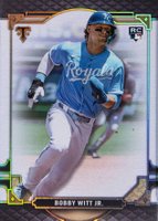 2022 Topps Triple Threads #9 Bobby Witt Jr. Baseball Card