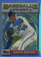 1993 Finest #78 Kevin Appier Refractor Baseball Card