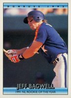 1992 Donruss Bonus Cards #BC6 Jeff Bagwell Baseball Card