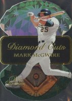 1997 Flair Showcase Diamond Cuts #11 Mark McGwire Baseball Card