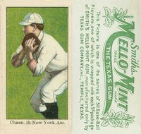 1910 Mello-Mint # Hal Chase Baseball Card