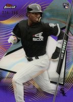 2020 Finest #97 Luis Robert Purple Refractor Baseball Card