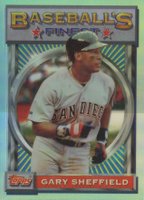 1993 Finest #31 Gary Sheffield Refractor Baseball Card