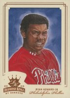 2003 Donruss Diamond Kings #195 Ryan Howard Framed Portraits Bronze Baseball Card