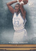 2013 SP Authentic Canvas Collection #CC-18 Michael Jordan Basketball Card