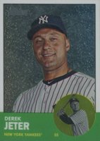 2012 Topps Heritage Chrome #HP33 Derek Jeter Baseball Card