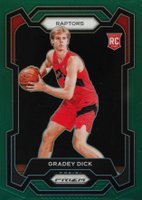 2023 Panini Prizm #134 Gradey Dick Green Basketball Card