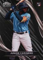 2024 Topps Chrome Black #78 Junior Caminero Baseball Card