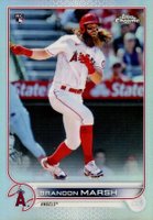 2022 Topps Chrome #133 Brandon Marsh Refractor Baseball Card
