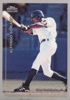 1999 Topps Chrome Traded #T65 Alfonso Soriano Baseball Card