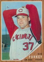 1962 Topps #120 Bob Purkey Baseball Card