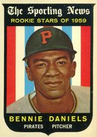 1959 Topps #122 Bennie Daniels Baseball Card