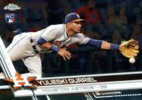 2017 Topps Chrome #124 Yulieski Gurriel Baseball Card