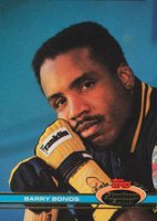 1991 Stadium Club #220 Barry Bonds Baseball Card