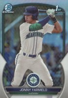 2023 Bowman Draft #BDC177 Jonny Farmelo Chrome-Refractor Baseball Card