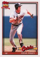 1991 Topps Tiffany #212 Steve Finley Baseball Card