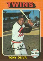 1975 Topps #325 Tony Oliva Baseball Card