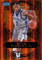 2012 Fleer Retro Playmakers Theater #5 Allen Iverson Basketball Card