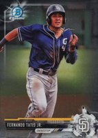 2017 Bowman Draft #BDC71 Fernando Tatis Jr. Chrome Baseball Card