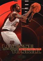 1999 Flair Showcase License To Skill #6 Allen Iverson Basketball Card