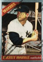 1996 Topps Mantle Finest #16 1966 Topps Reprint w/Coating Baseball Card