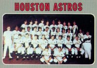 1970 Topps #448 Houston Astros Team Baseball Card