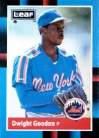 1988 Leaf #48 Dwight Gooden Baseball Card