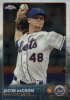 2015 Topps Chrome #183 Jacob DeGrom Baseball Card