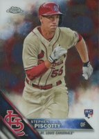 2016 Topps Chrome #132 Stephen Piscotty Baseball Card