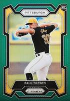 2024 Panini Prizm #118 Paul Skenes Green Prizm Baseball Card