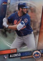 2019 Finest #44 Pete Alonso Refractor Baseball Card