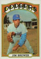 1972 Topps #151 Jim Brewer Baseball Card