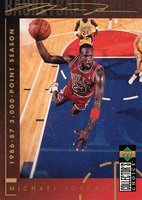 1994 Collector's Choice International #216 Michael Jordan German Basketball Card