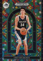 2022 Panini Prizm Draft Picks Stained Glass #SGCH Chet Holmgren Basketball Card