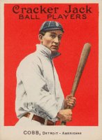 1914 Cracker Jack #30 Ty Cobb Baseball Card