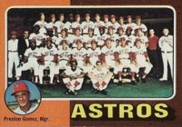 1975 Topps #487 Houston Astros Team Baseball Card