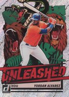 2021 Panini Donruss Unleashed #UNL1 Yordan Alvarez Rapture Baseball Card