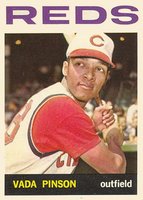 1964 Topps #80 Vada Pinson Baseball Card